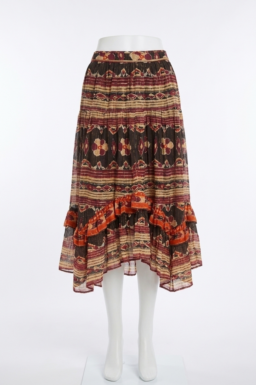 NEW LOVE THE LABEL mia midi skirt in veronique black